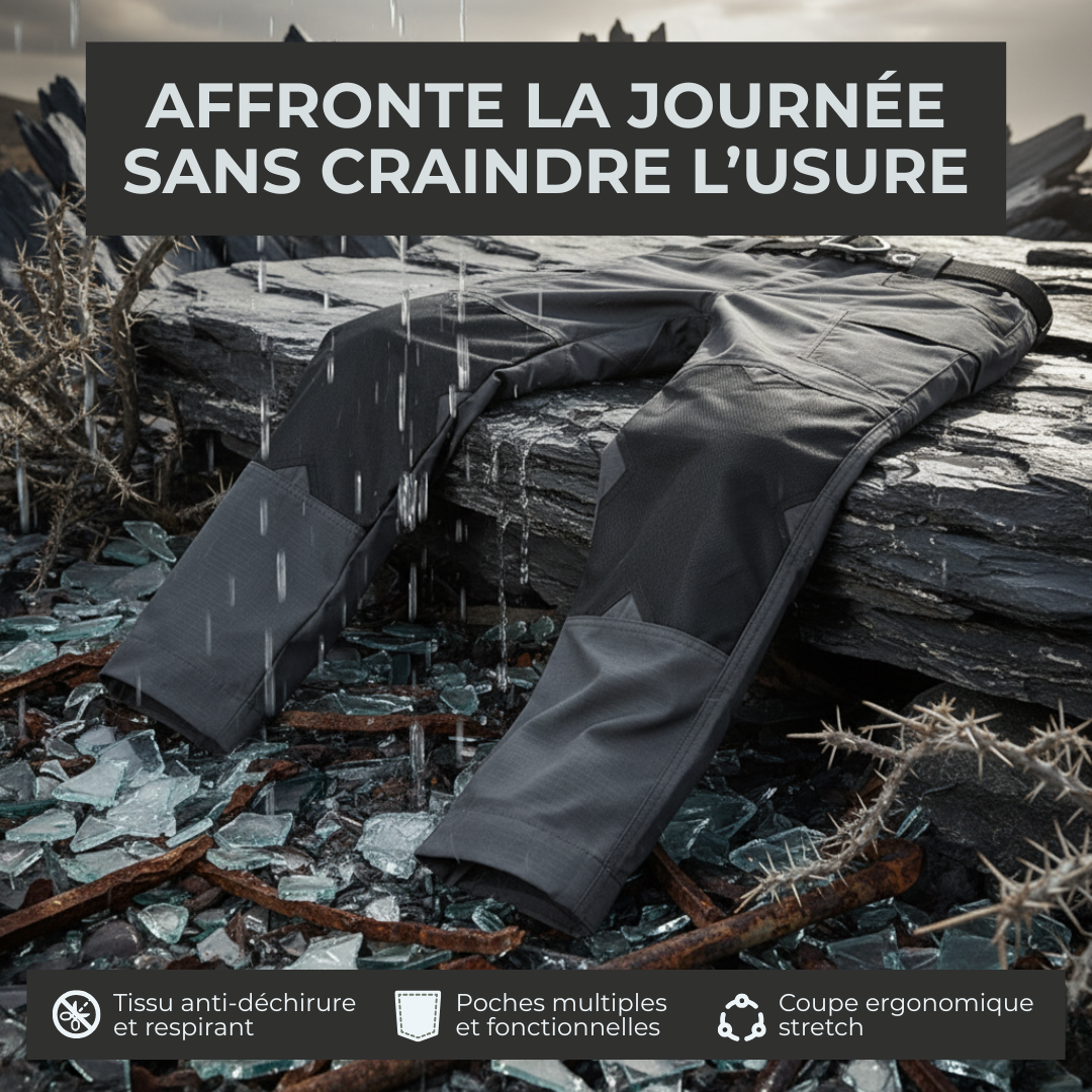 FORGE MotoFlex™ – Le pantalon qui allie chaleur, liberté et style.