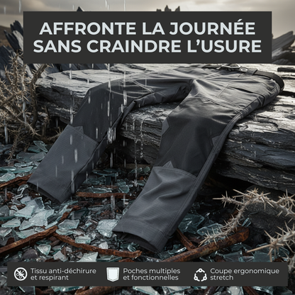 FORGE MotoFlex™ – Le pantalon qui allie chaleur, liberté et style.